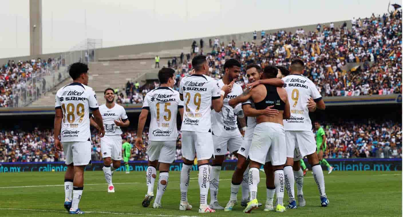 Pumas se impone en el Olímpico Universitario y gana su primer juego del Clausura 2024