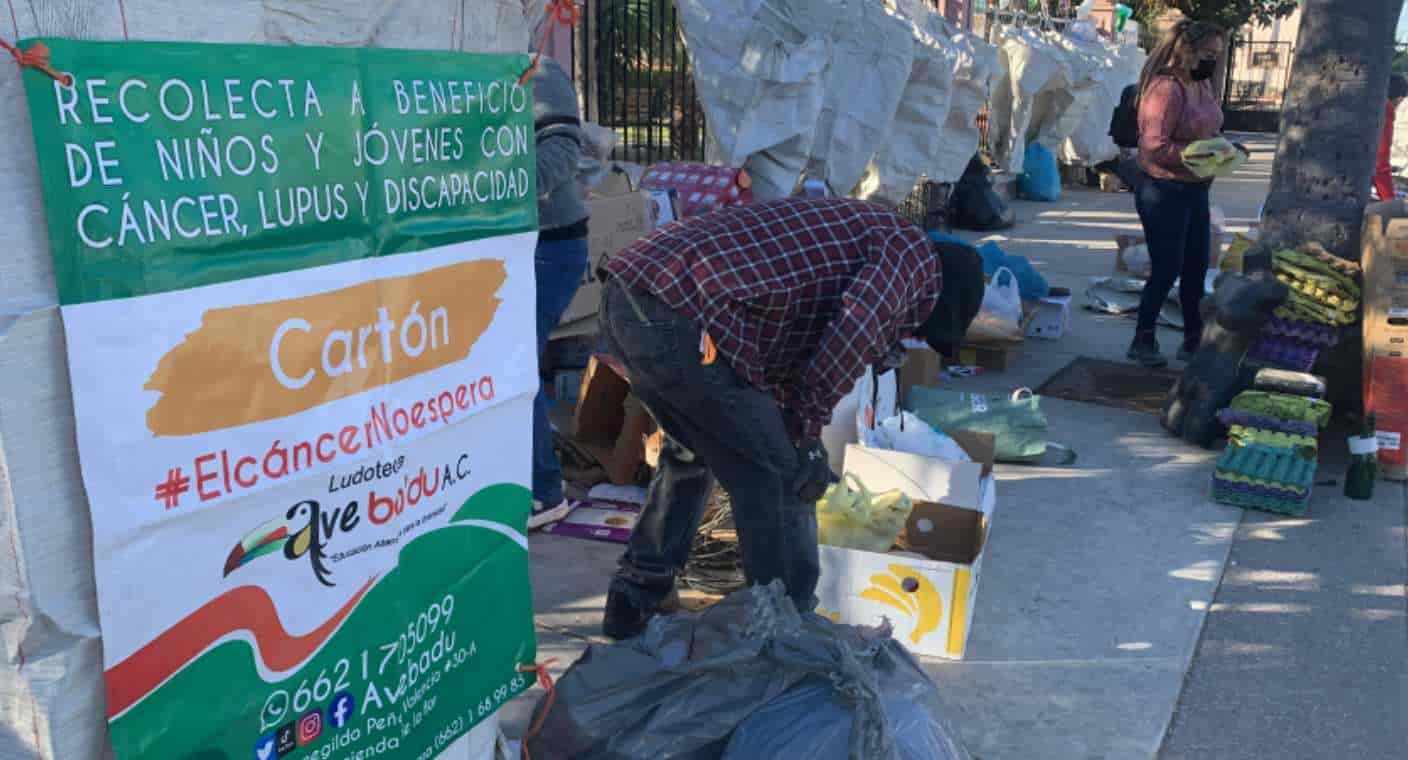 Invitan a participar en jornada mensual de reciclaje en apoyo de niños, niñas y jóvenes con enfermedades y discapacidad en Hermosillo