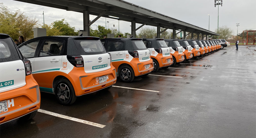 Entrega Antonio Astiazarán 29 autos eléctricos para 15 dependencias del Ayuntamiento de Hermosillo