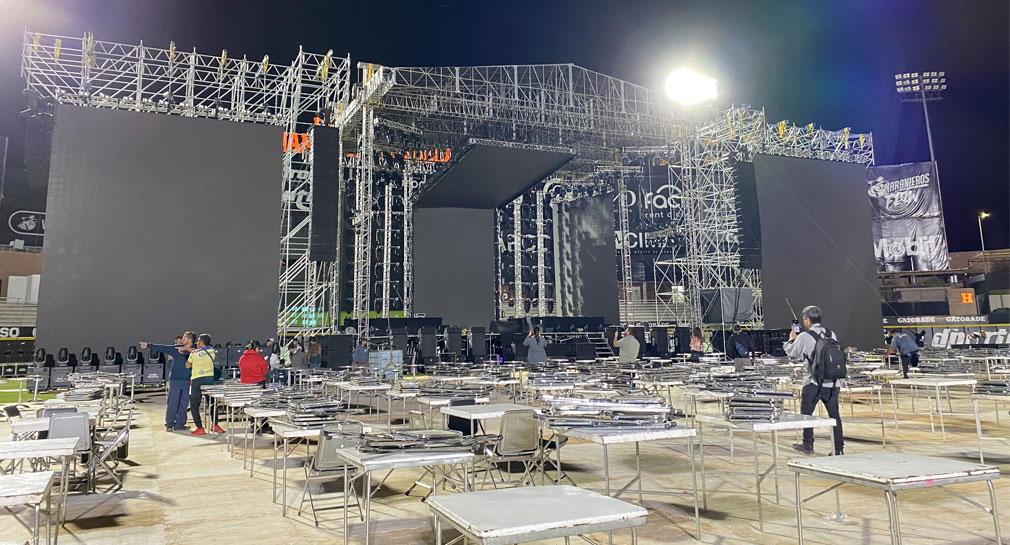 Montan escenario para concierto de Carin León, del próximo 2 de marzo, en Hermosillo