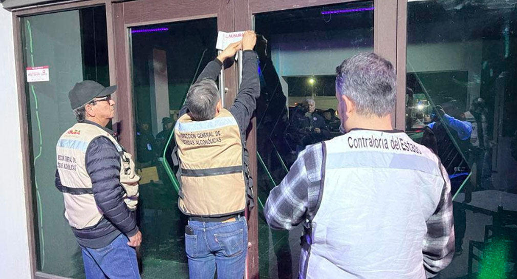 Clausuran 6 establecimientos en Hermosillo tras operativos de Protección Civil y Alcoholes por incumplimiento de la ley