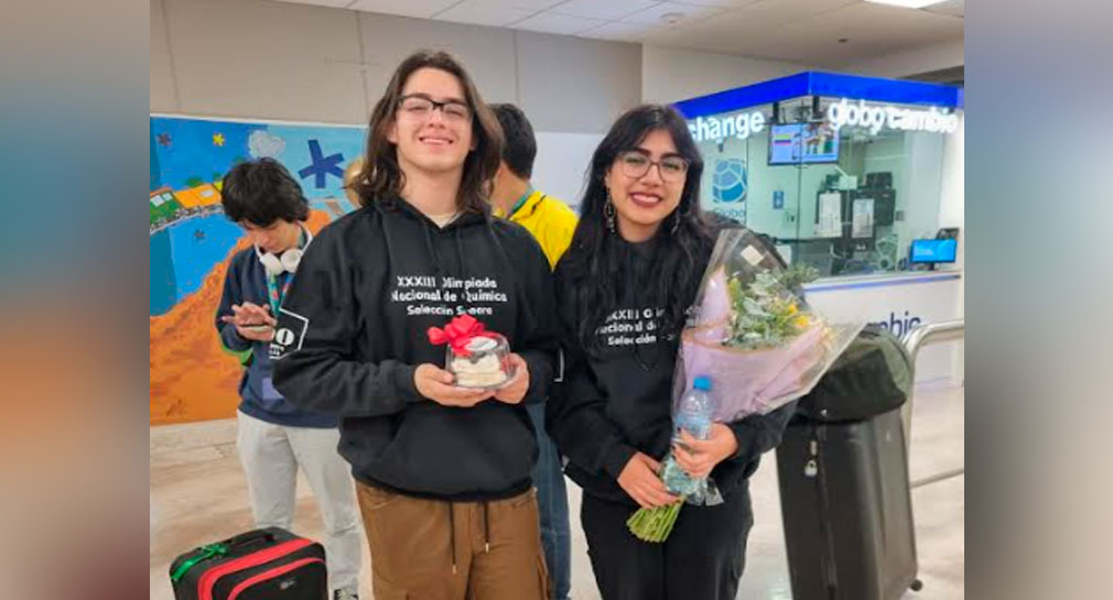 Estudiantes de Cobach Sonora ganan medallas de bronce en la Olimpiada Nacional de Química 2024