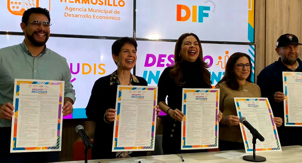 Realizarán segundo Desafío Incluyente en Hermosillo, para impulsar económicamente a personas con discapacidad