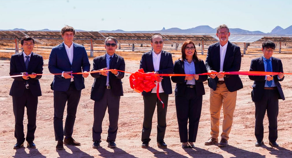 Inaugura Gobernador Durazo Parque Solar Tastiota, con inversión de 137.5 mdd