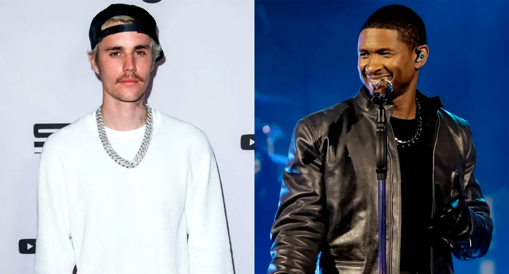 Revelan por qué Justin Bieber no apareció junto a Usher en el Show de Medio Tiempo del Super Bowl LVIII