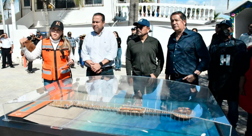 Muelle de Bahía de Kino estará listo para Semana Santa, reitera Cidue