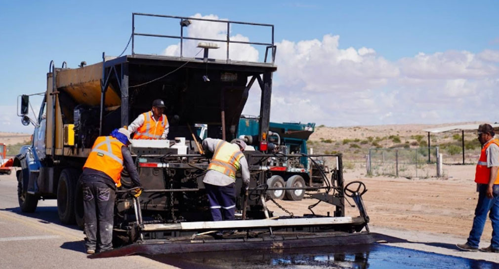 Inicia Gobernador Durazo obras de infraestructura vial e hídricas en el Golfo de Santa Clara con inversión de 113.5 mdp