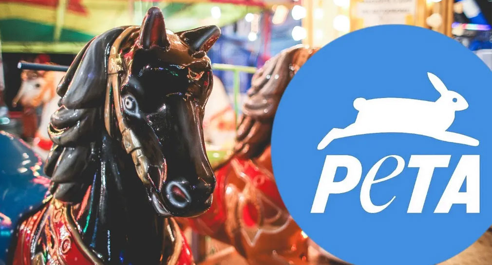 PETA busca prohibir carruseles de animales porque “celebran la explotación animal”