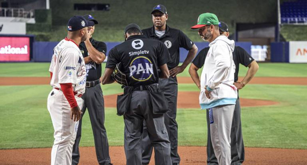 Naranjeros y LMP responden a polémica con Luis Márquez en partido entre México y Panamá en Serie del Caribe 2024