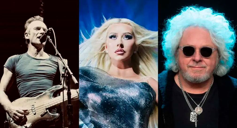 Sting, Christina Aguilera y más artistas presentes en cartelera para Feria de San Marcos 2024