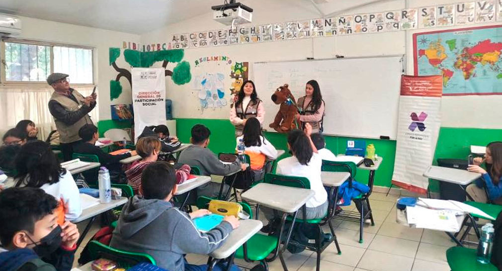 Fomenta SEC Sonora cuidado de mascotas y prevención del maltrato animal en escuelas de nivel básico