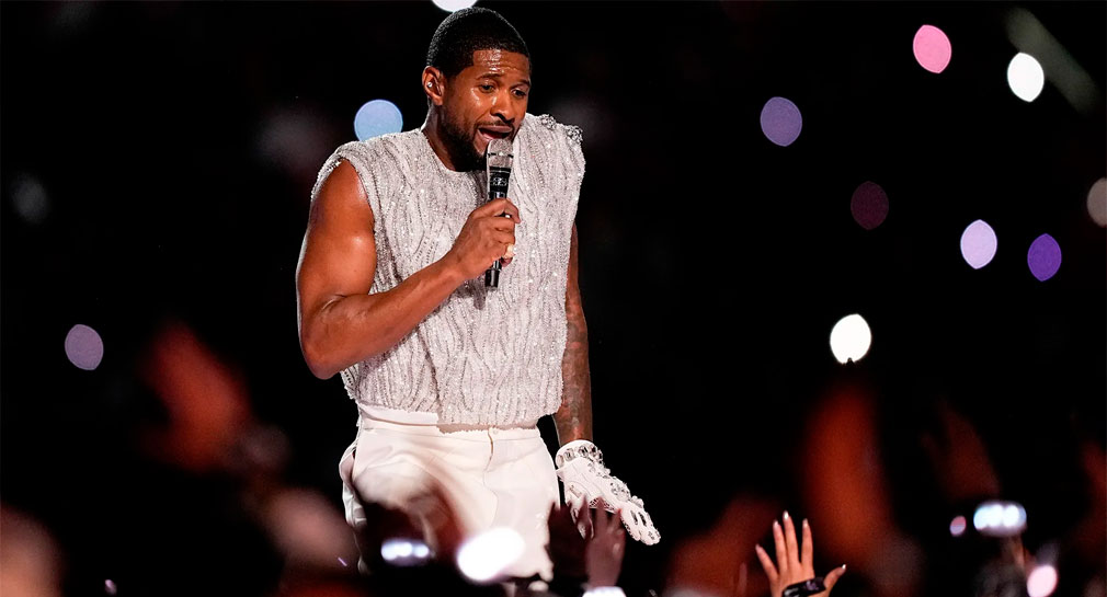 Usher se casa con su novia tras participar en el Super Bowl LVIII