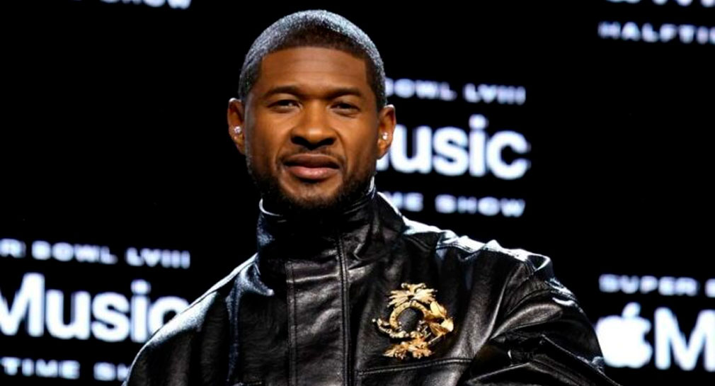 Promete Usher un show de medio tiempo inolvidable en el Super Bowl LVIII