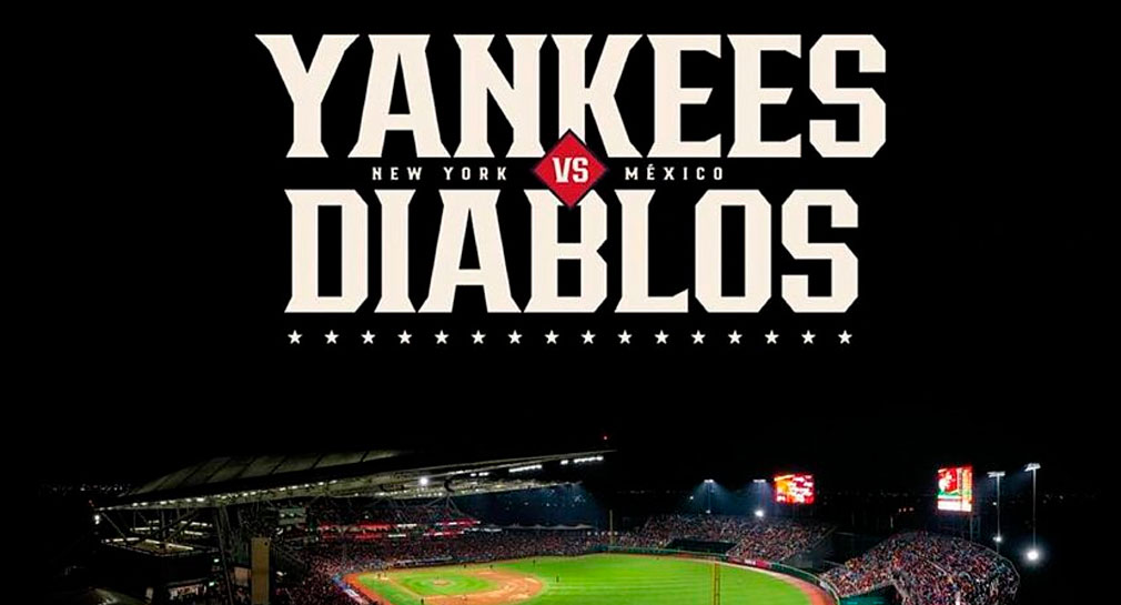 Yanquis de Nueva York vendrán a México, jugarán 2 partidos de exhibición ante Diablos Rojos