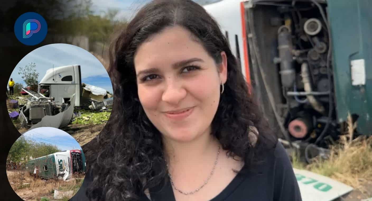Yakeline Aispuro, la estudiante de enfermería que auxilio a personas heridas en choque de vehículos, entre Sonora y Sinaloa