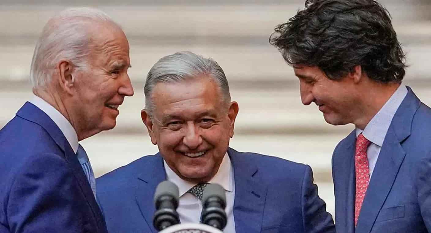 AMLO, Biden y Trudeau tendrán la cumbre de los tres amigos durante abril en Canadá