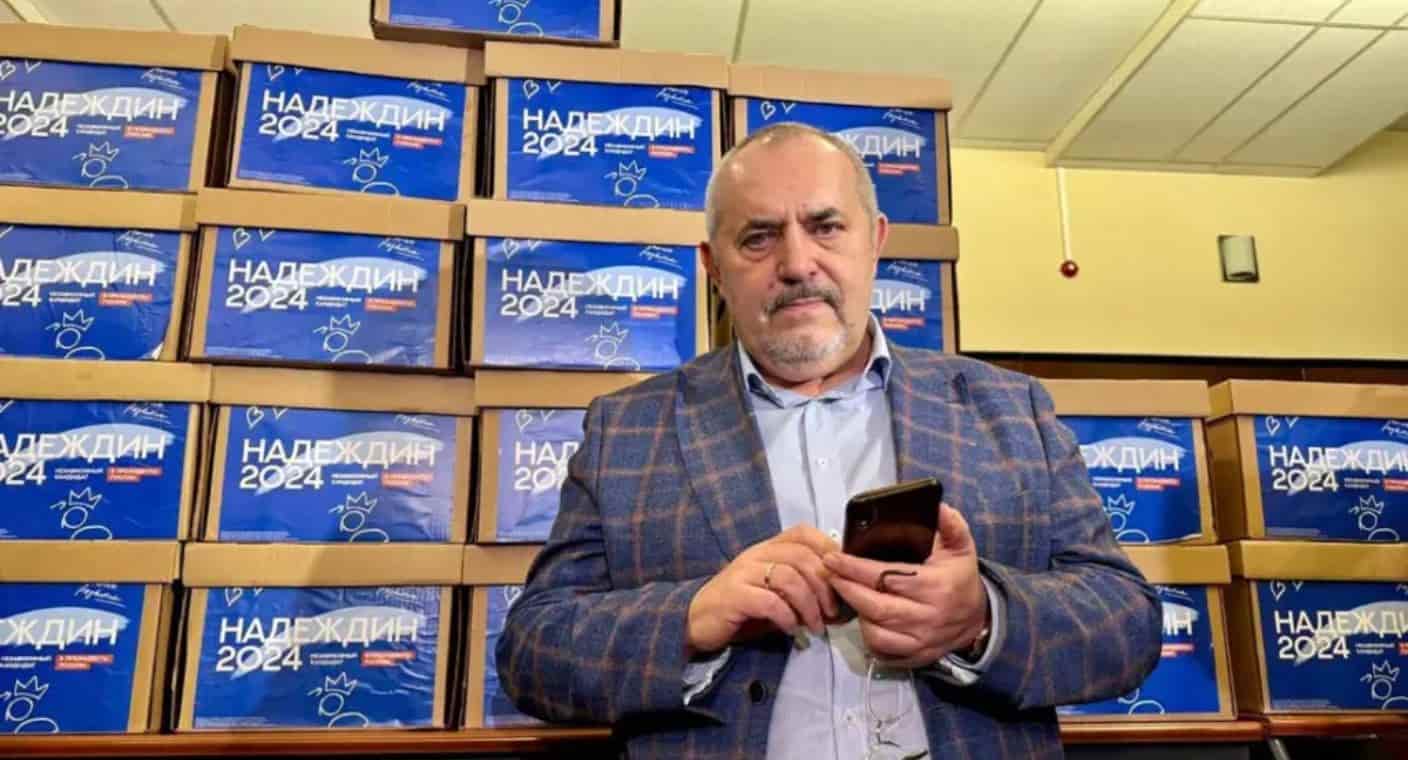 Prohíben la candidatura en Rusia de Boris Nadezhdin, quien competiría contra Putin