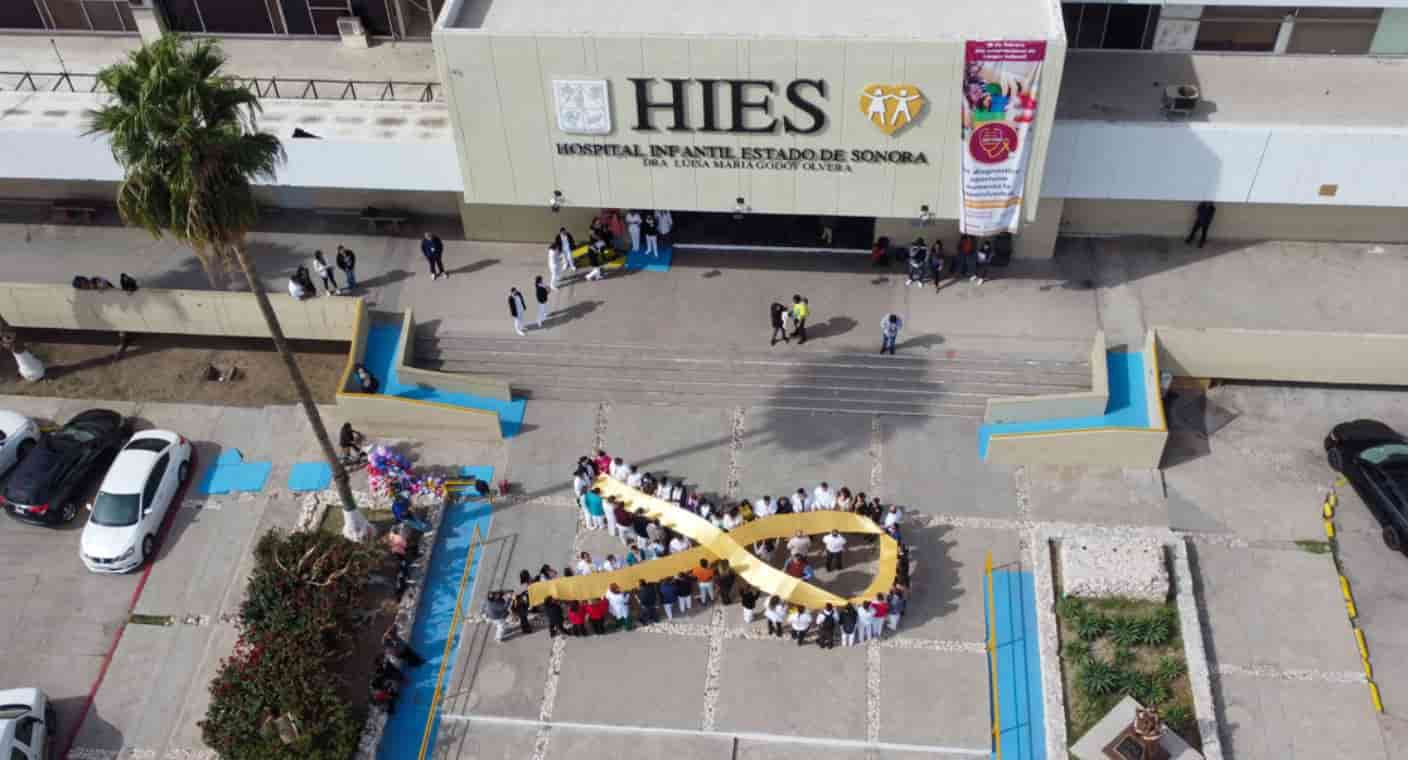 Conmemora Salud Sonora lucha contra el cáncer infantil junto pacientes del HIES