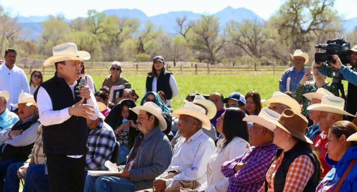 Entrega Alfonso Durazo inversión de 12 mdp en obras de infraestructura hidroagrícola a productores de Sierra Alta