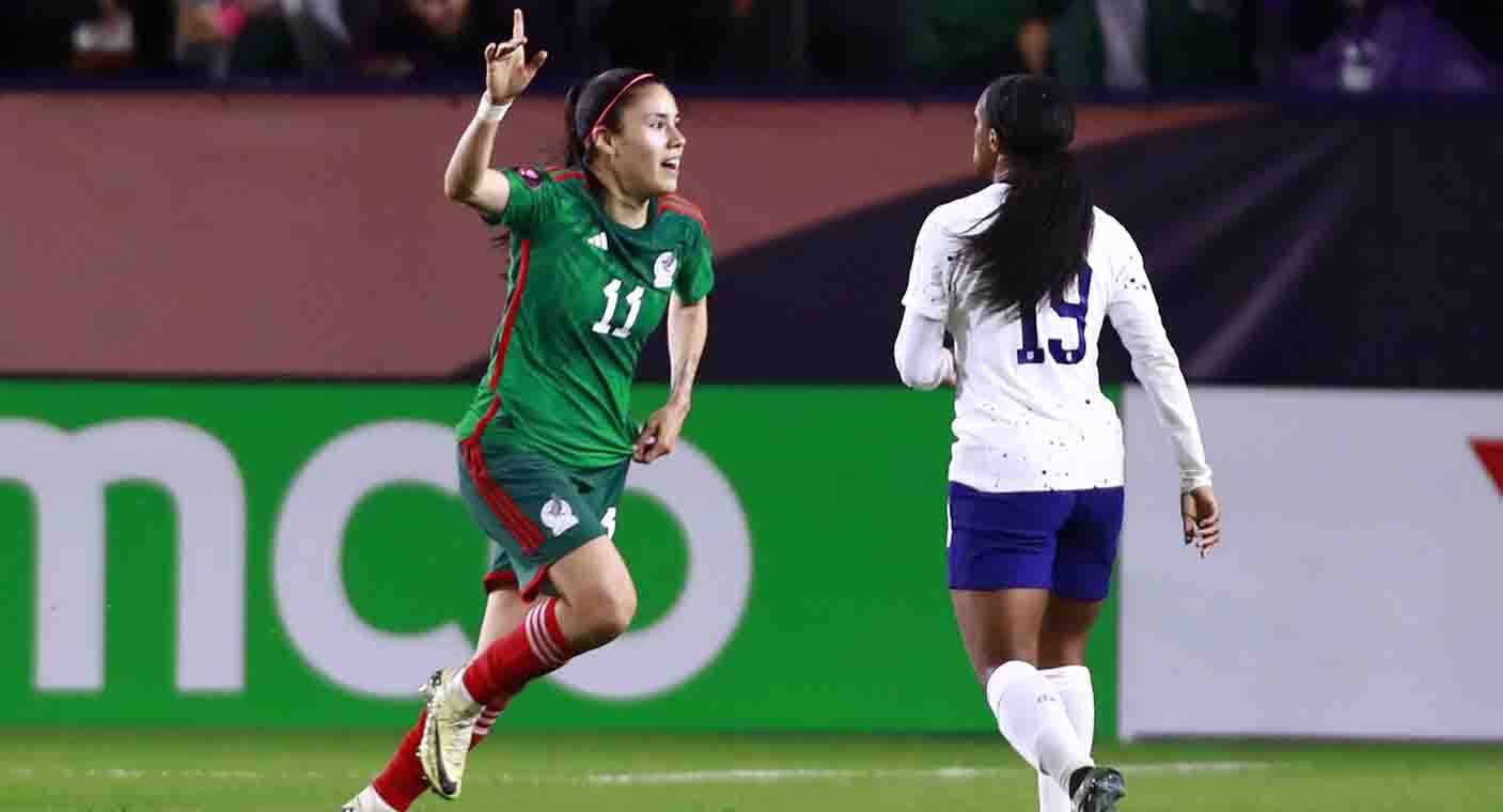 México femenil vence 2-0 a EEUU en Copa Oro y avanza a Cuartos de Final (VIDEOS)