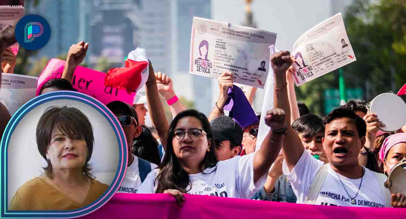Buscamos a defender a México con la Marcha por Nuestra Democracia: Norma Abril