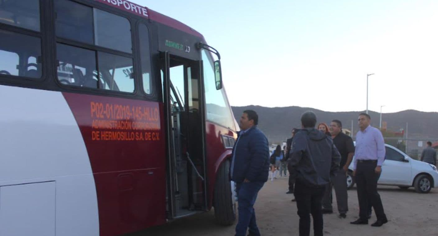 Inicia circulación Línea Alimentadora 17 Express al norte de Hermosillo, para reducir distancia entre paradas de camión