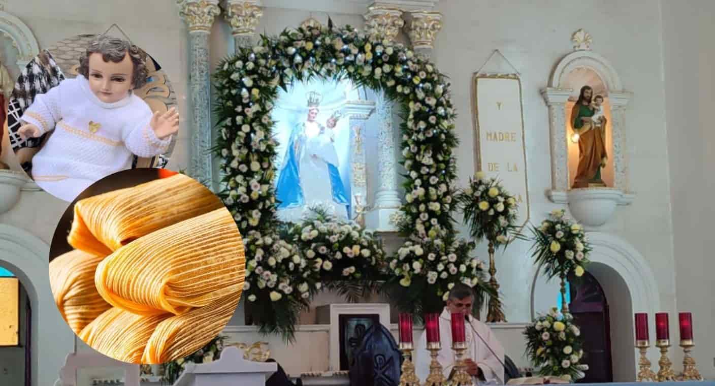Venden más de 10 mil tamales en iglesia de Villa de Seris en Hermosillo por Día de la Candelaria; invitan a jóvenes a preservar tradiciones