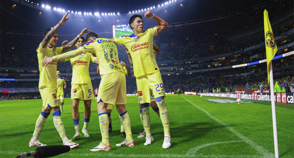 América elimina a las Chivas y avanza a cuartos de Concachampions