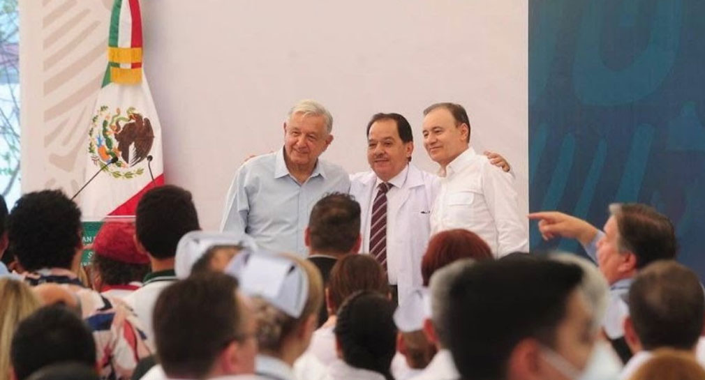 Supervisan AMLO y Alfonso Durazo sistema de salud en Sonora