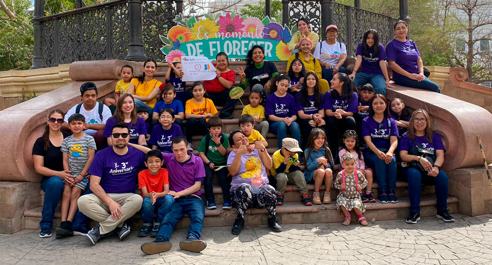 Conmemoran el Día Mundial del Síndrome de Down con activación y baile en plaza Zaragoza de Hermosillo