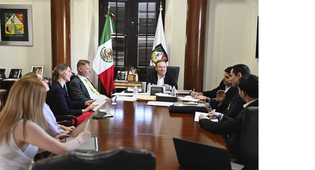 Sostiene Gobernador Alfonso Durazo reunión con embajador de Finlandia en México