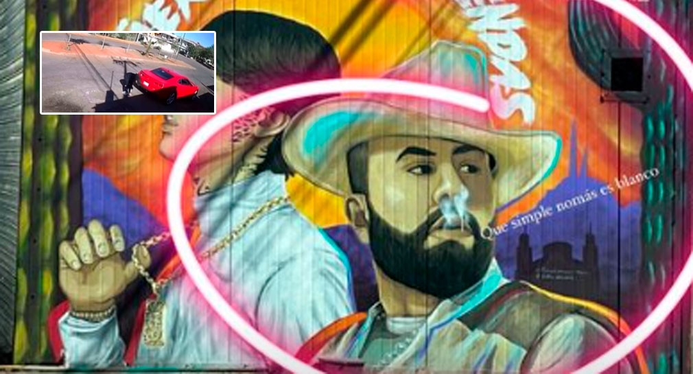 Vandalizan mural de Carin León en Hermosillo, tras declaración en su concierto donde presumió su gusto por la c0c4ín4