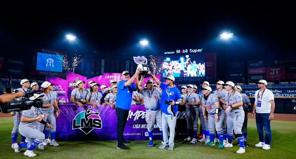 Charros de Jalisco hace historia al ser primeras campeonas de la Liga Mexicana de Softbol