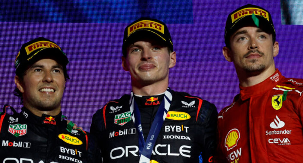 Verstappen y ‘Checo’ hacen el 1-2 para Red Bull en el GP de Arabia Saudita