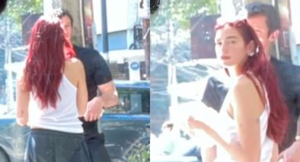 Captan a Dua Lipa junto a su novio Callum Turner paseando por la CDMX