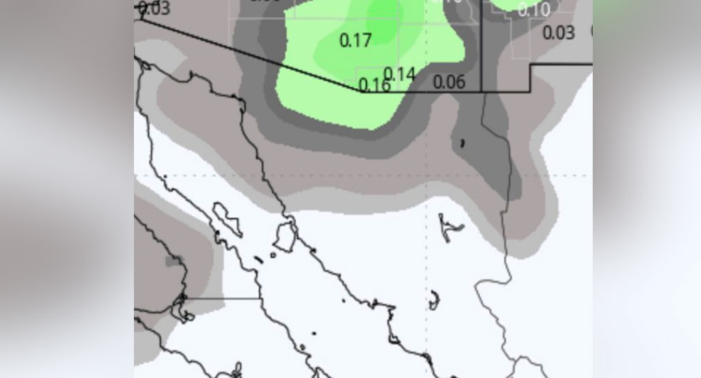 Frente frío provocaría lluvias y nieve al norte de Sonora: Climahillo