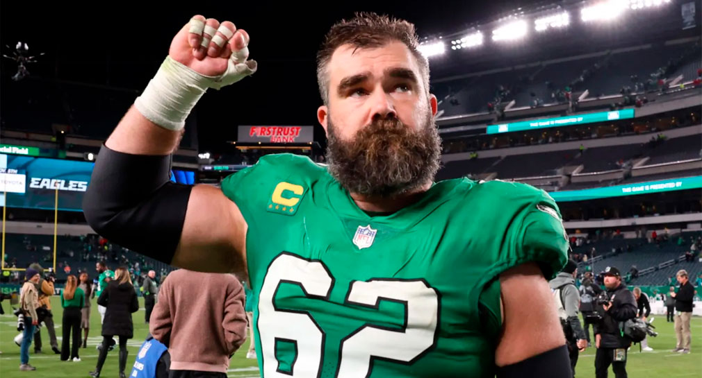 Jason Kelce anuncia su retiro de la NFL tras 13 años con los Philadelphia Eagles