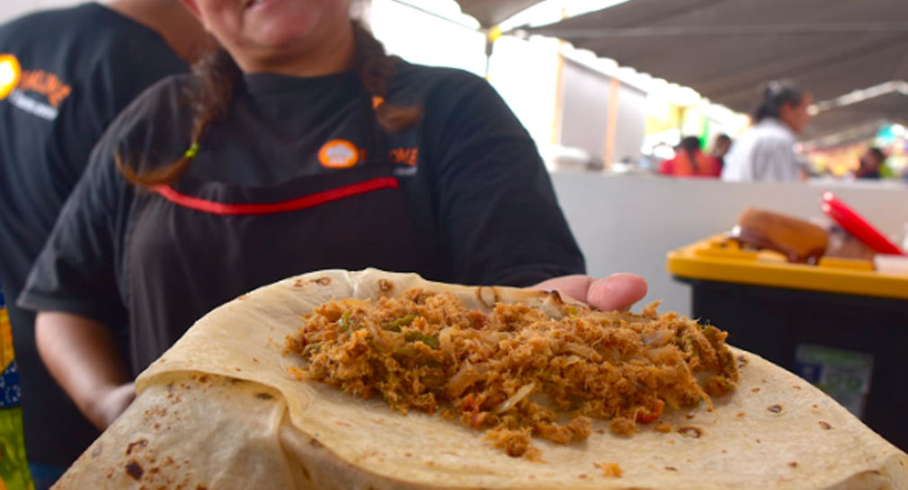 Con variedad de platillos y más de 30 comerciantes inicia Muestra Gastronómica en San Pedro