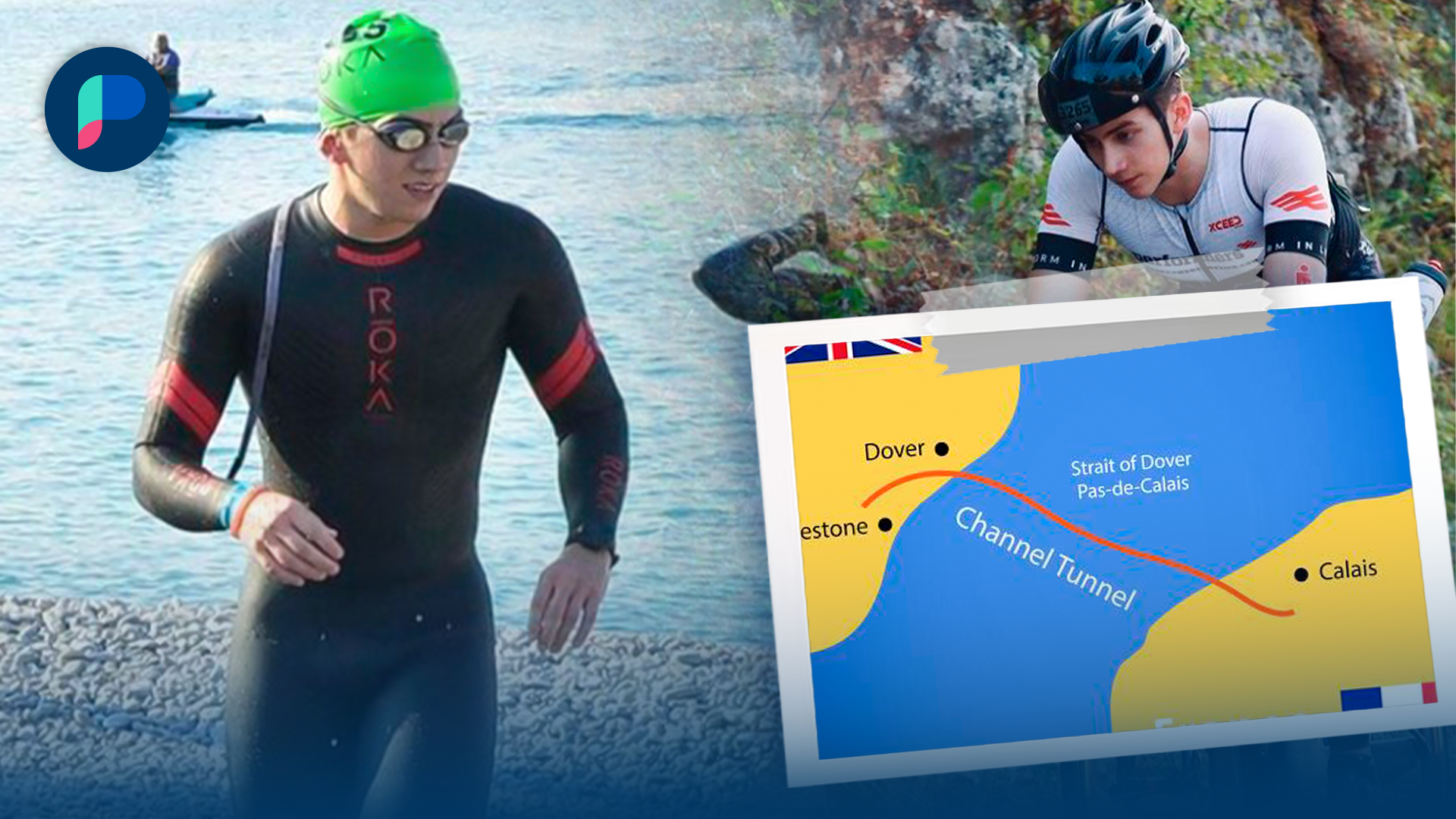 Daniel Franco se prepara para superar el reto de nadar el canal de la Mancha; documenta su proceso en redes y busca inspirar a sus seguidores