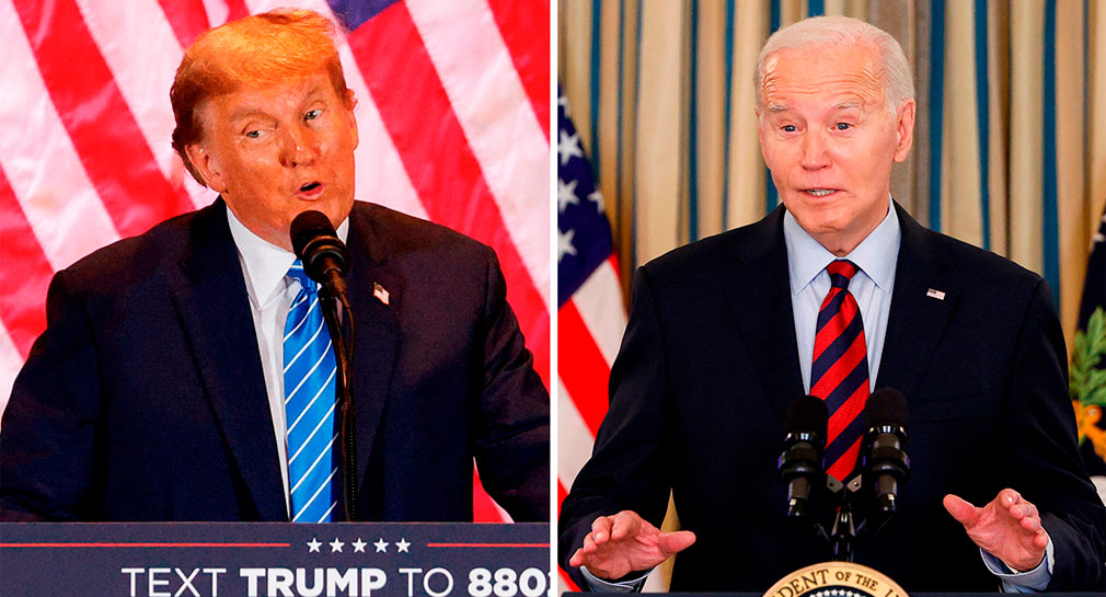 Biden afirma que los comentarios de Trump de los huracanes son “antiestadounidense”