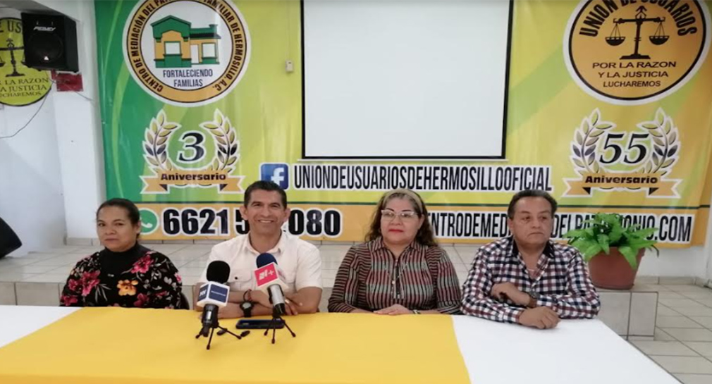 Convoca la Unión de Usuarios de Hermosillo a una nueva manifestación este viernes 22 de marzo