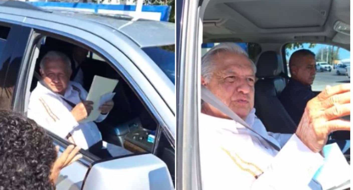 Llega AMLO a Sonora  a analizar el sistema de salud en encuentro privado y sin cámaras