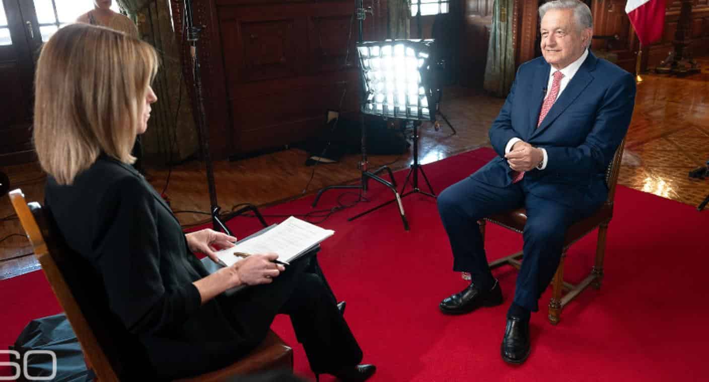 AMLO dio entrevista a otro medio de EEUU donde habló sobre el fentanilo, frontera y reelección de Trump