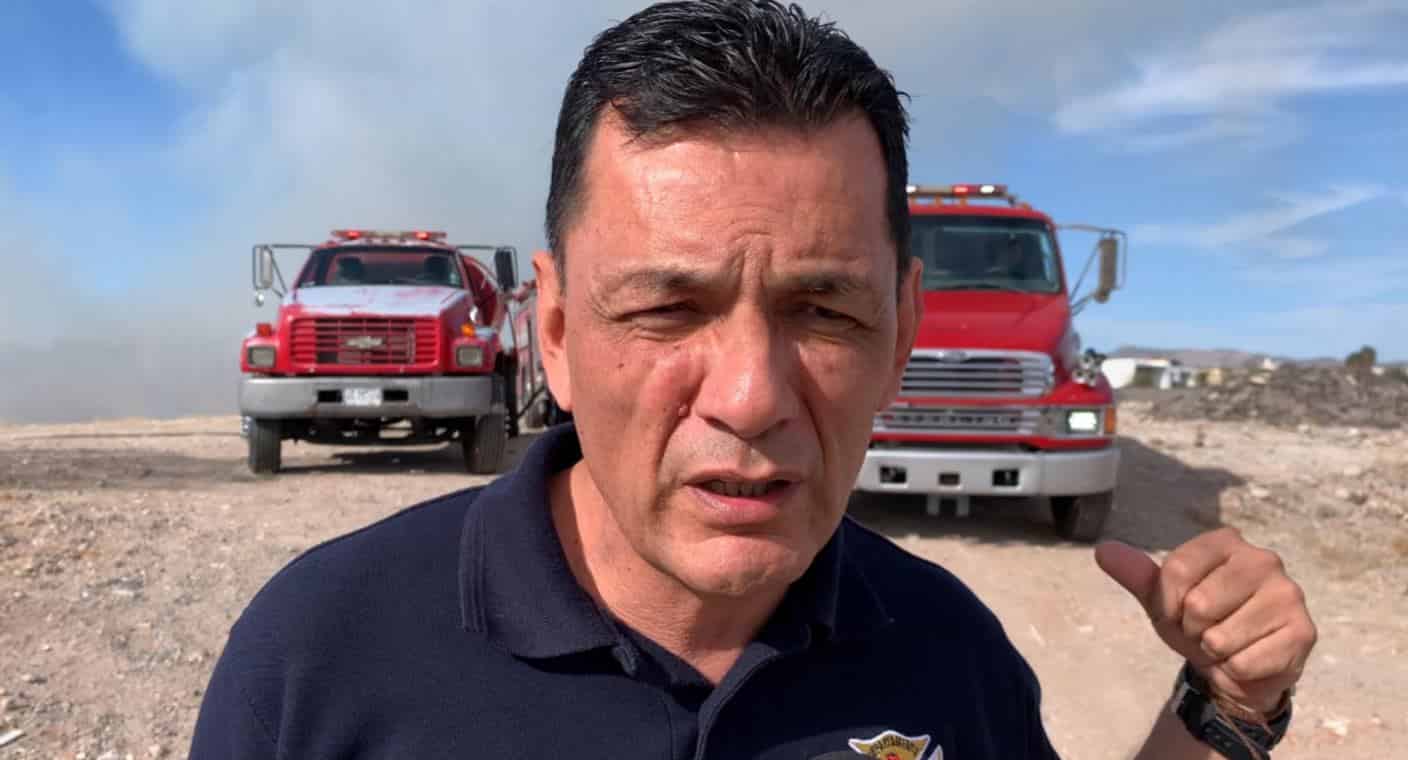 Bomberos de Hermosillo resultan con heridas leves tras una explosión que atendían en la Mesa del Seri
