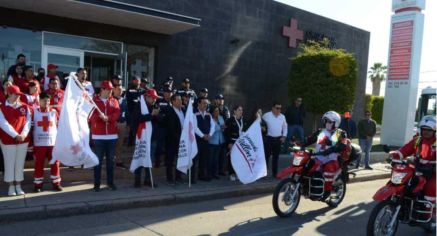 Arranca Cruz Roja operativo de Semana Santa 2024 en zona urbana y rural de Hermosillo