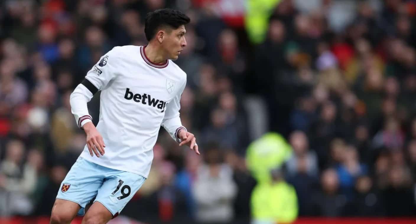 Edson Álvarez se estrena en la Premier League en la victoria del West Ham United vs. Everton 1-3