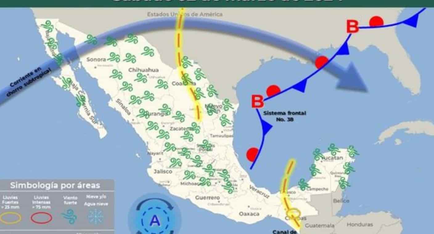 Inicia marzo con dos frentes fríos en Sonora y temperaturas más frescas de lo usual