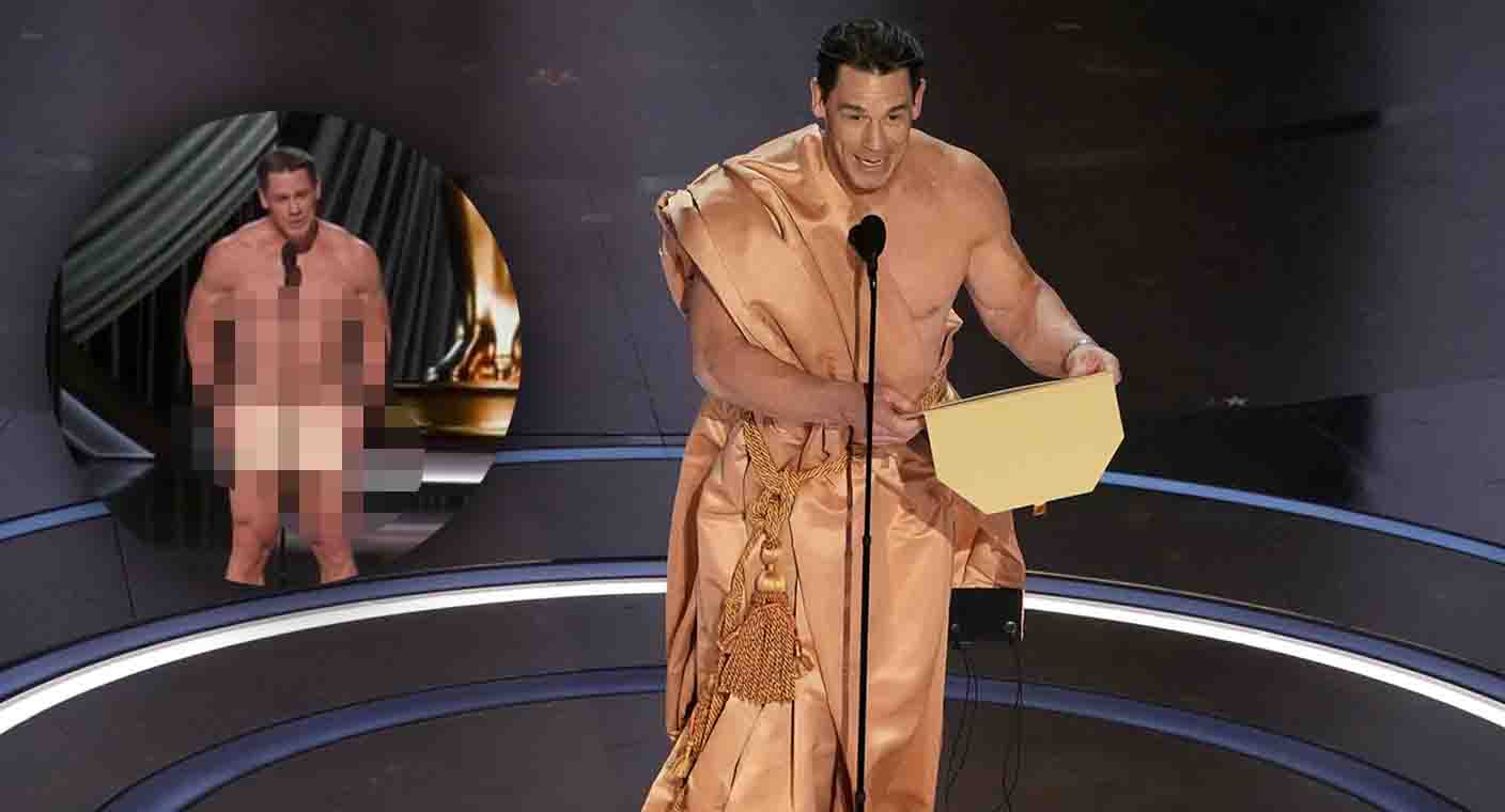 John Cena aparece d3snud0 en la ceremonia de los Premios Óscar 2024; esta es la razón