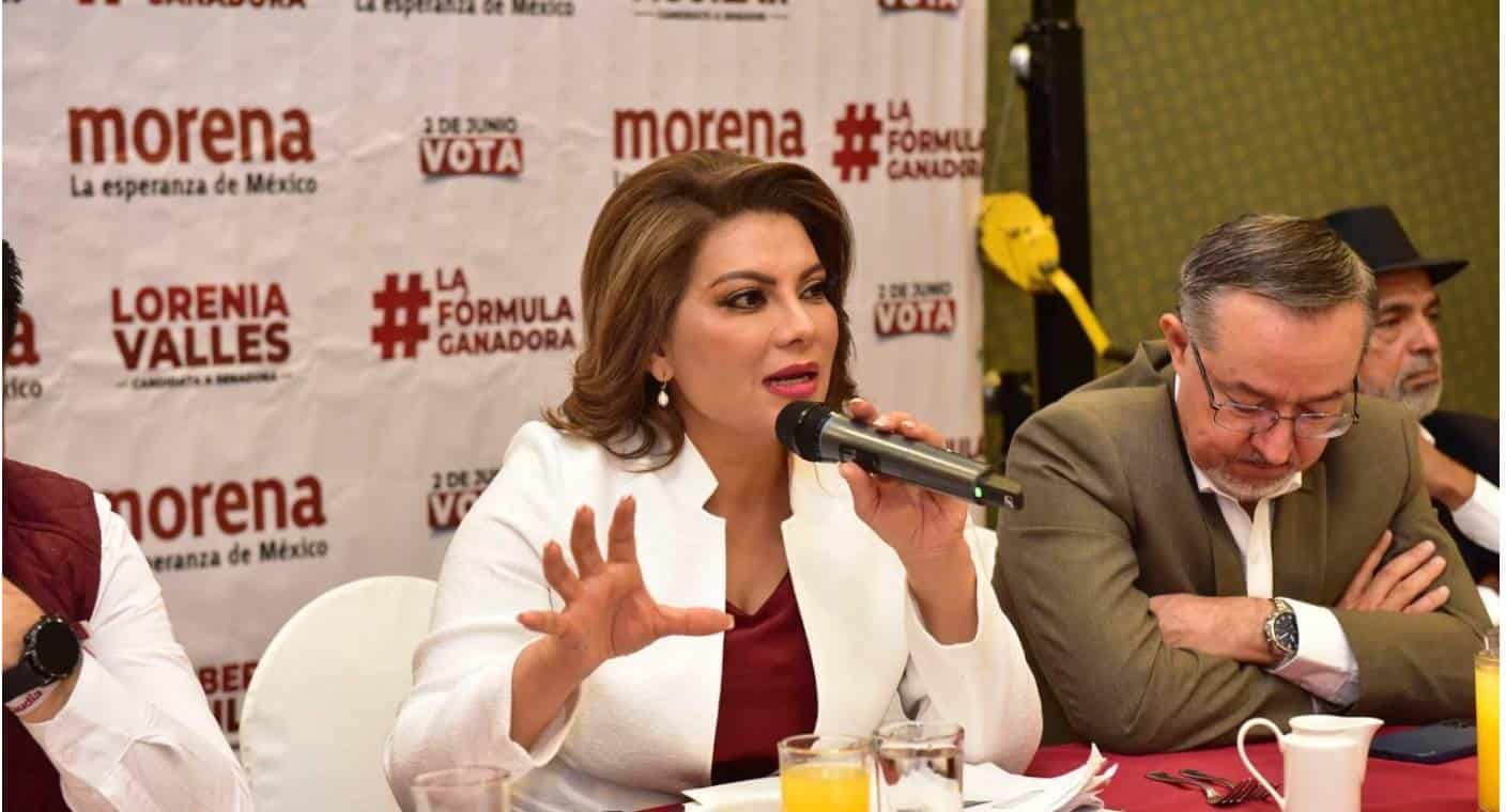 Hablar de seguridad es tema principal en Sonora, dice Lorenia Valles en reunión con periodistas