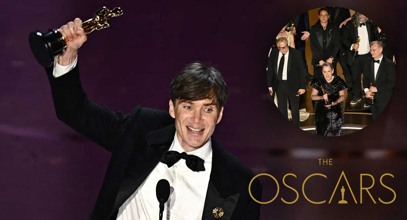 ‘Oppenheimer’, la película con más premios en los Óscar 2024: estos son todos los ganadores